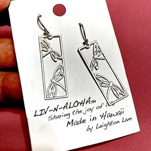 🖤NWT💕Hawaii handmade earrings by Leighton Lam